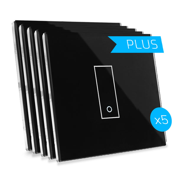 Kit de 5 interrupteurs wifi E1 PLUS - pour lumières et portails, domotique facile pour votre maison